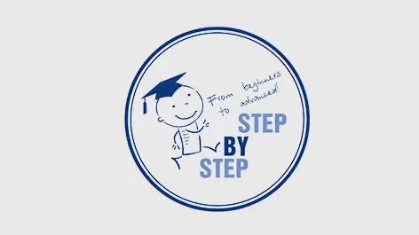 Logo of step by step, educational center using SchoolManage school management software